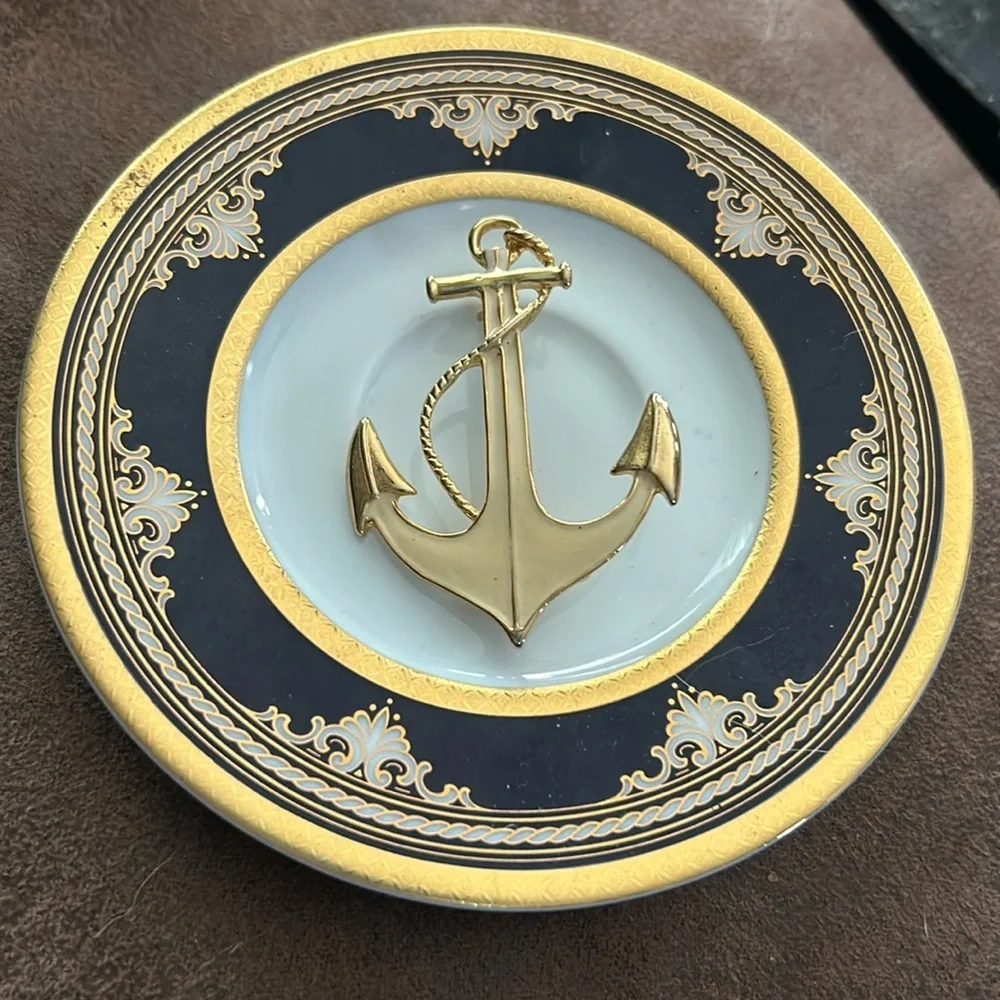 Vintage Anchor Brooch Pin